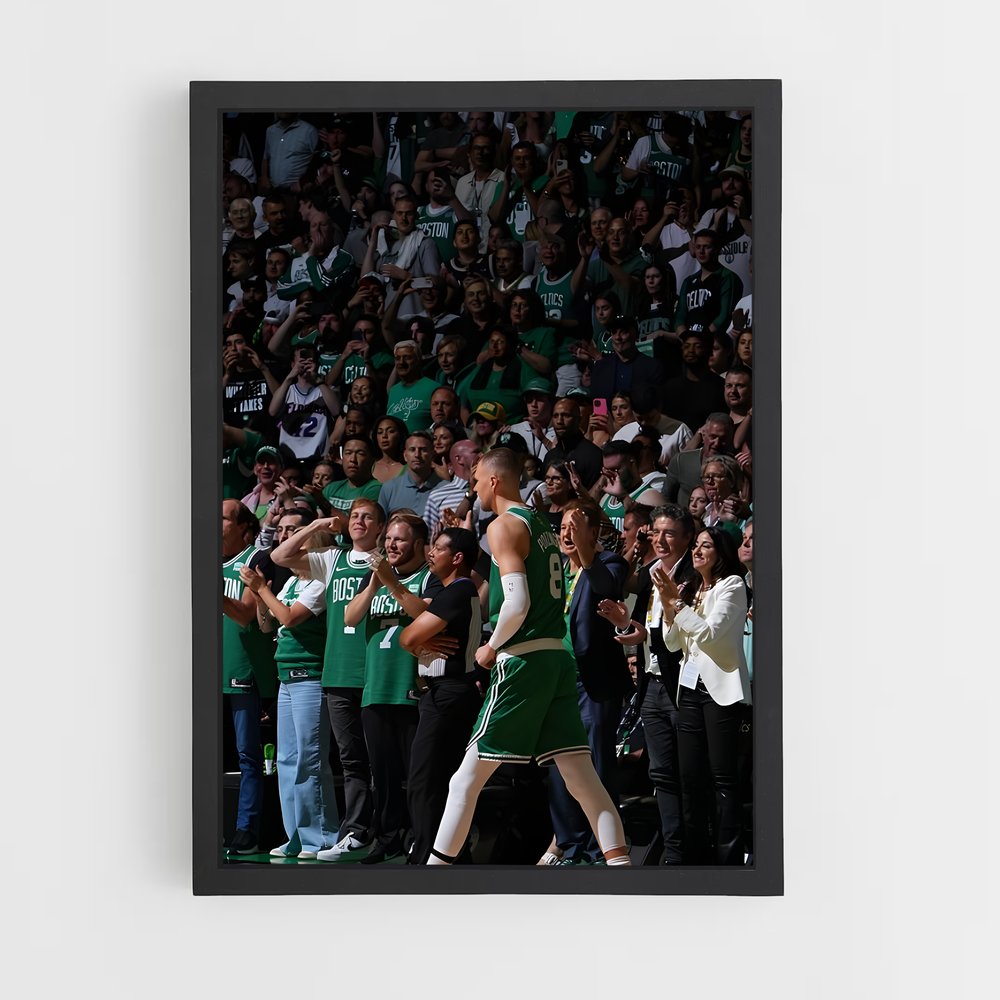 Poster Boston Cheer – affiche Basketball (vue 2)